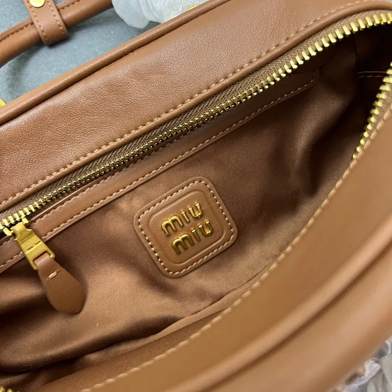 All Categories Official Website "Brand Women's Bags" Women's Bags 💙 miumiu 2025 new MIUMIU bowling bag