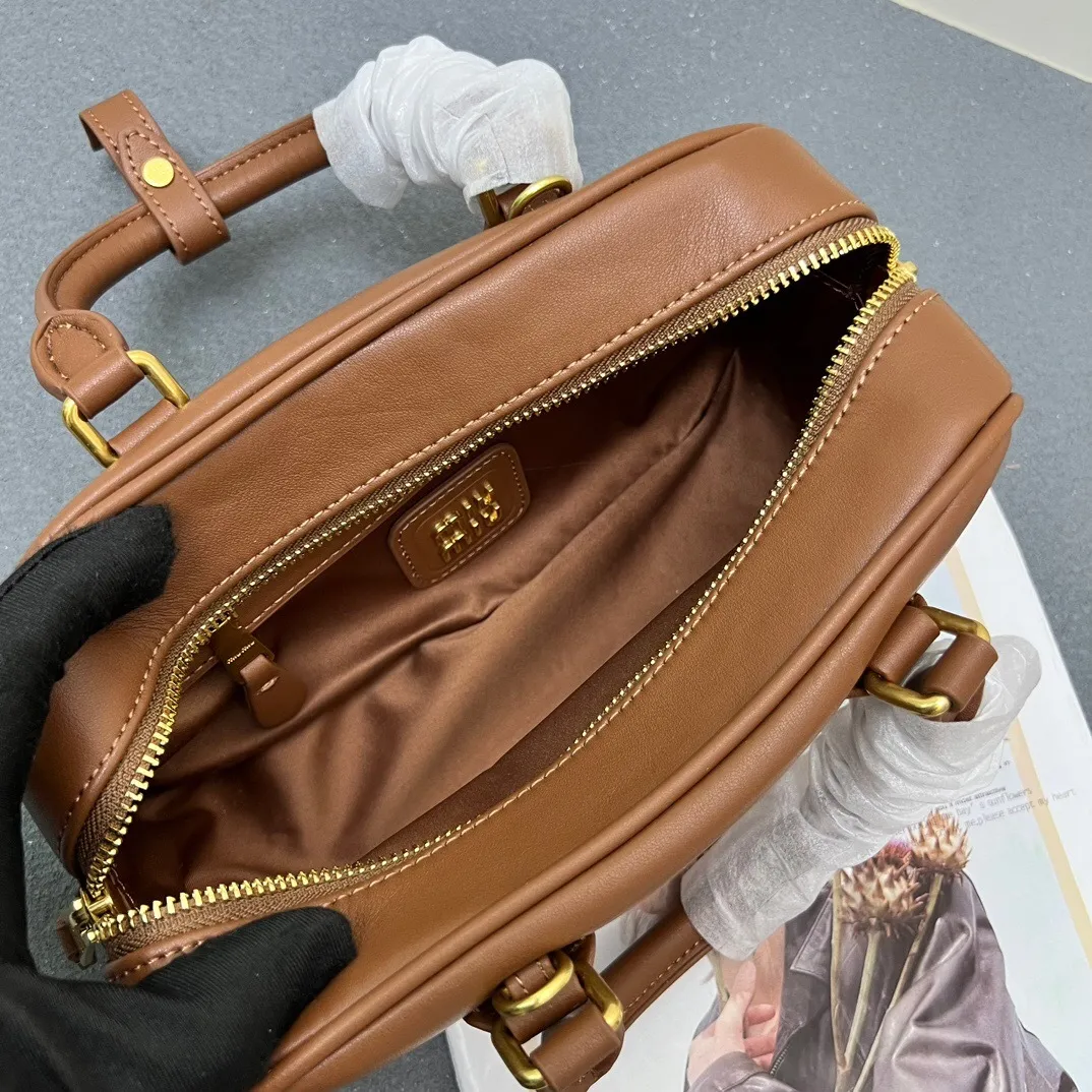 All Categories Official Website "Brand Women's Bags" Women's Bags 💙 miumiu 2025 new MIUMIU bowling bag