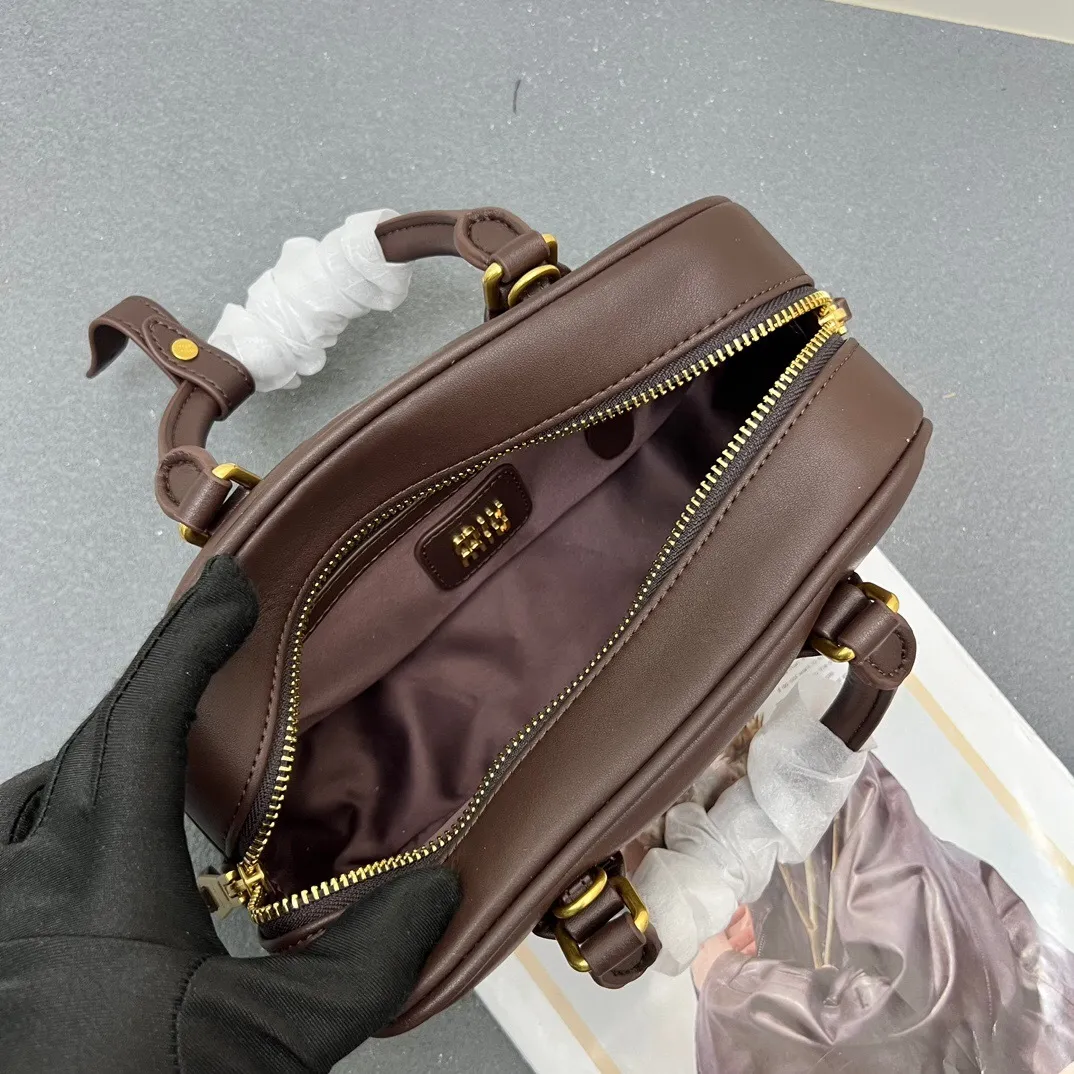 All Categories Official Website "Brand Women's Bags" Women's Bags 💙 miumiu 2025 new MIUMIU bowling bag