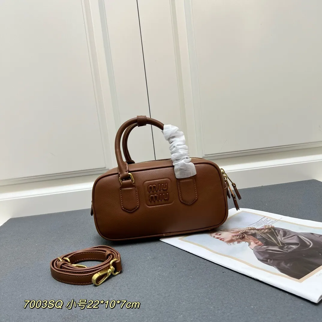 All Categories Official Website "Brand Women's Bags" Women's Bags 💙 miumiu 2025 new MIUMIU bowling bag