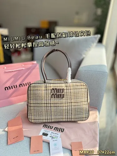All categories Official website "Brand Women's Bags" Women's Bags 💙 miumiu 2024 new MIUMIU handbags