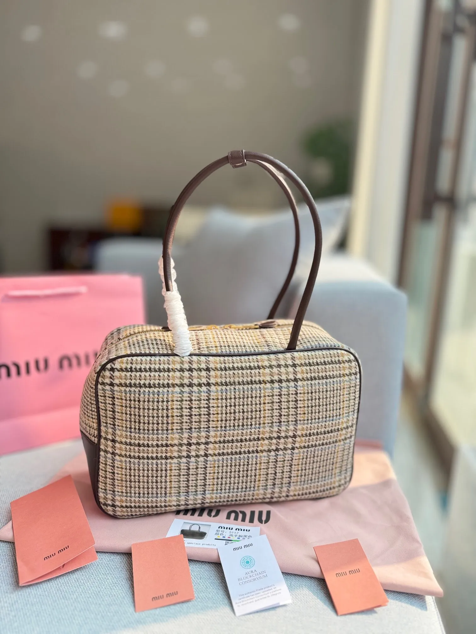 All categories Official website "Brand Women's Bags" Women's Bags 💙 miumiu 2024 new MIUMIU handbags