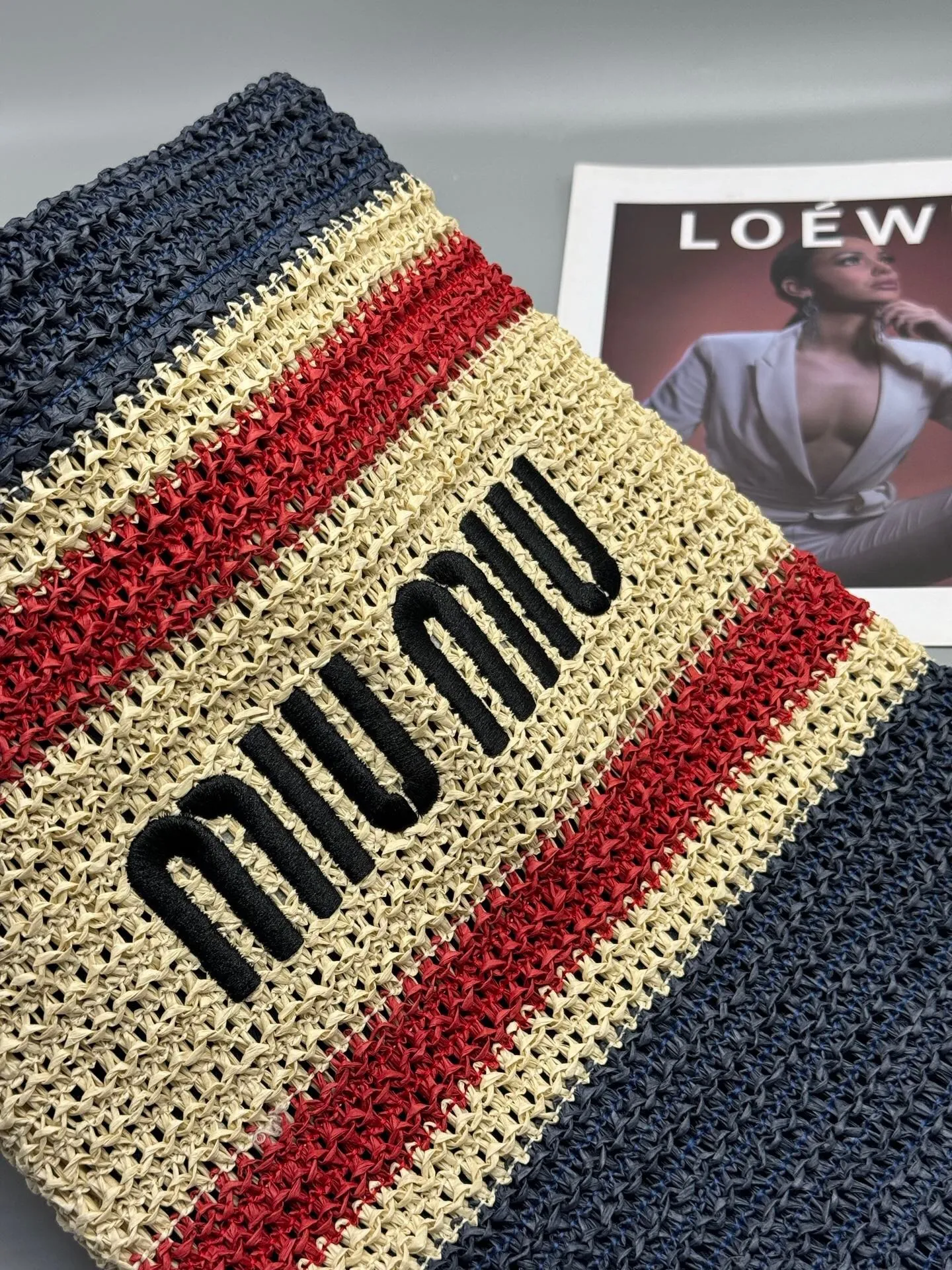 All categories Official website "Brand Women's Bags" Women's Bags 💙 miumiu 2025 new miumiu American retro fairy tote bag