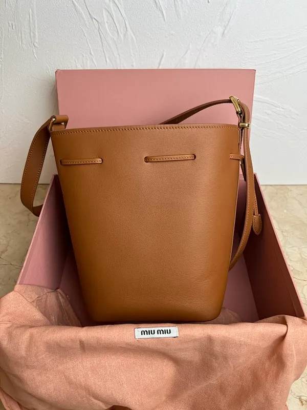 All Categories Official Website "Brand Women's Bags" Women's Bags 💙 miumiu 2026 Official Website MIUMIU Bucket Bag
