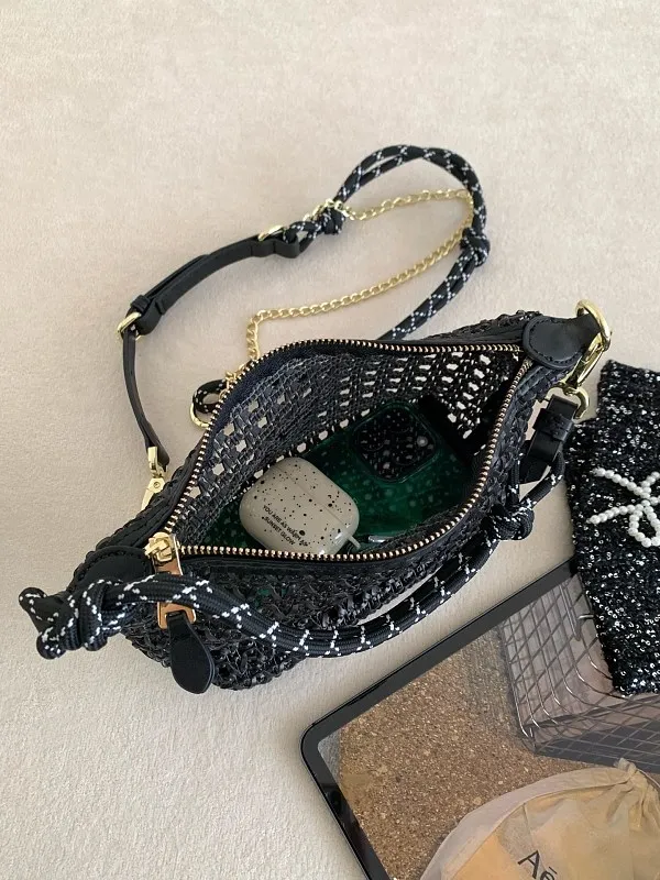All Categories Official Website "Brand Women's Bags" Women's Bags 💙 miumiu 2026 official website miumiu hollow woven lunch box bag