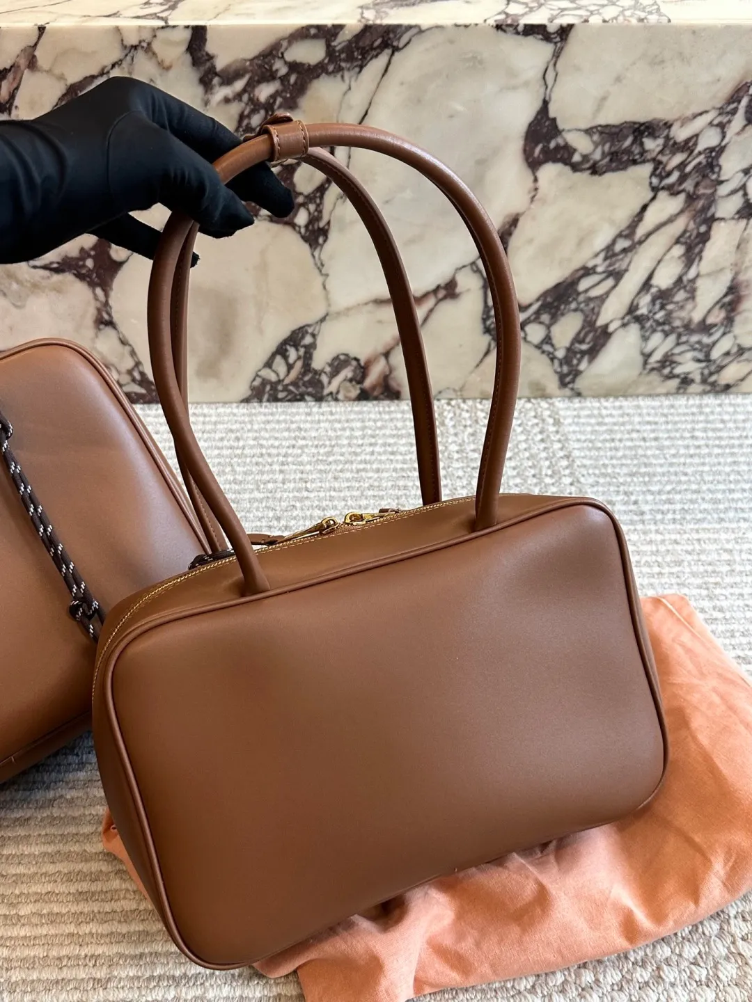 All categories Official website "Brand Women's Bags" Women's Bags 💙 miumiu 2026 new MIUMIU bowling bag