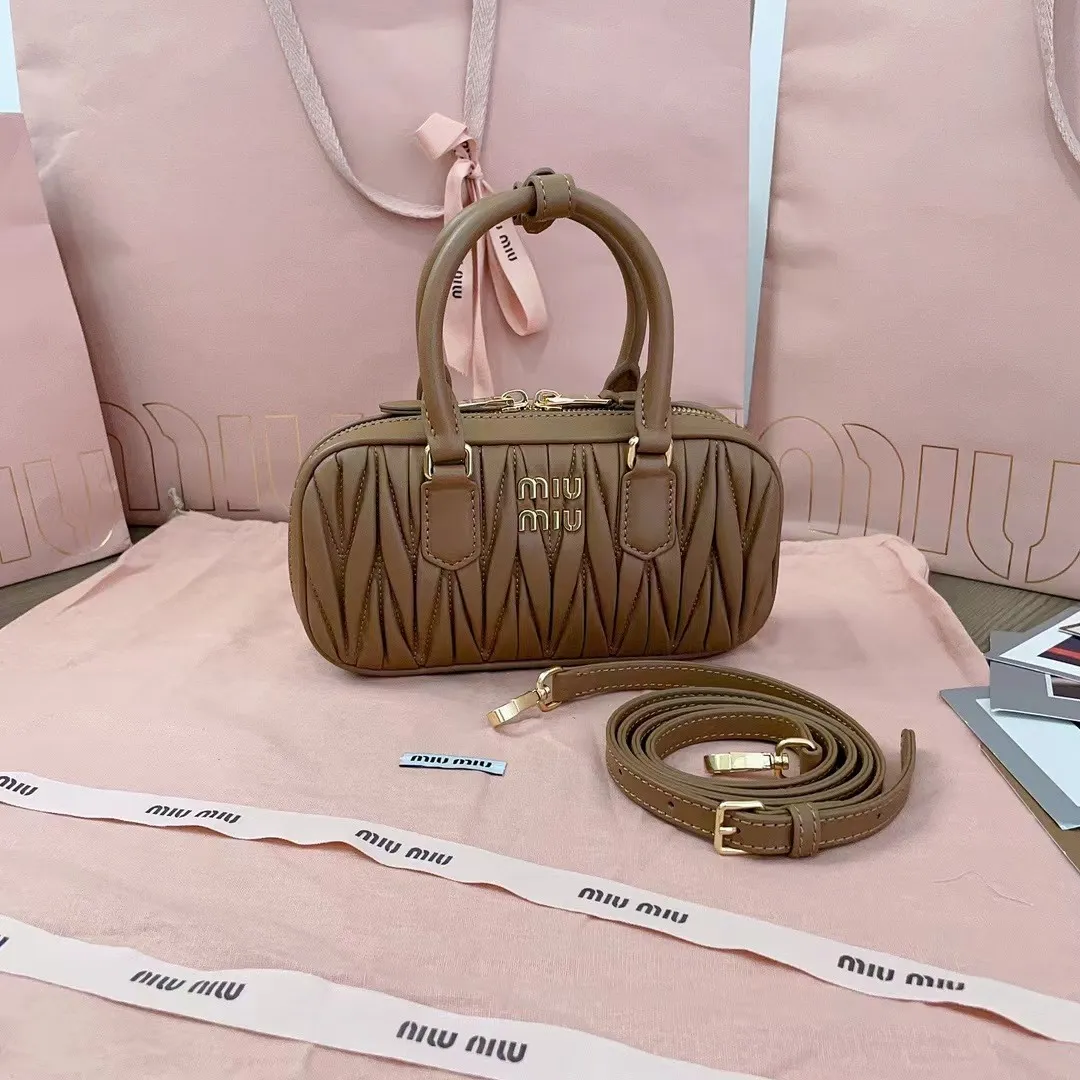 5bp176 red caramel nannan original leather shipped