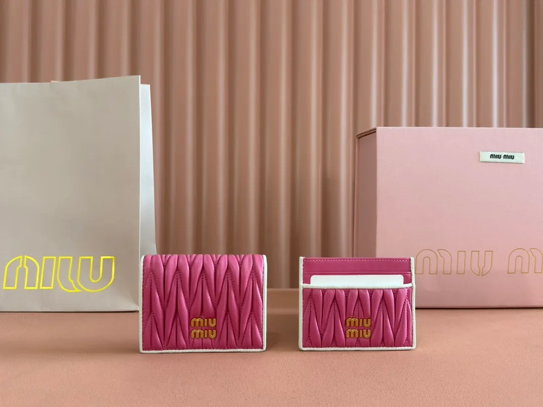 💋💋💋🔥 MM latest version pocket wallet💗pocket wallet💗New counter small wallet🔥10MV204 5MC076