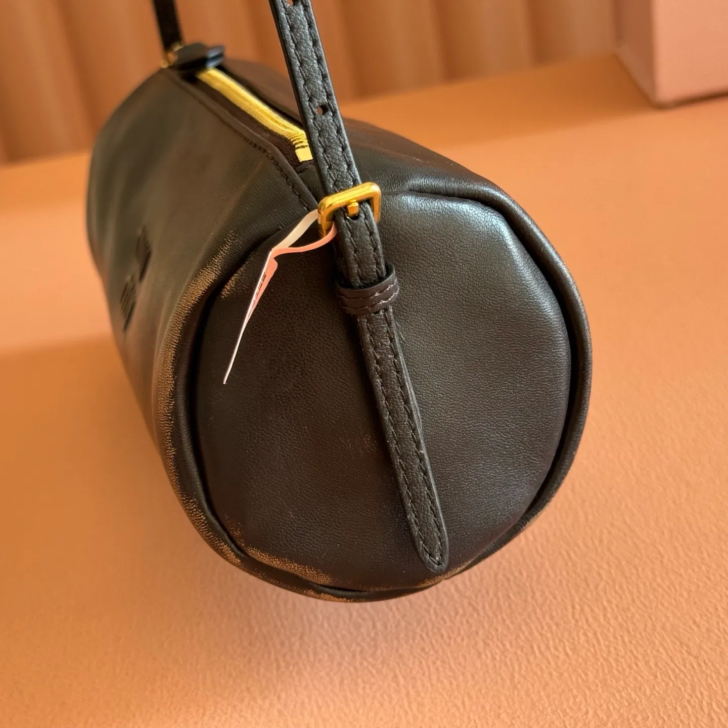 p1040💋💋💋[Special grade hardware original leather] Adventure Nappa sheep leather handbag/shoulder bag retro brown Size: W22×H9×D9cm No._5BG851