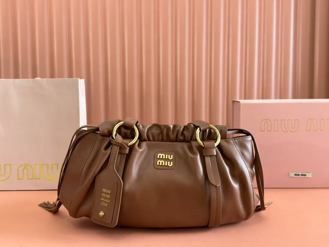 [Premium Hardware Original Leather] Joke Nappa Sheep Leather Handbag~
