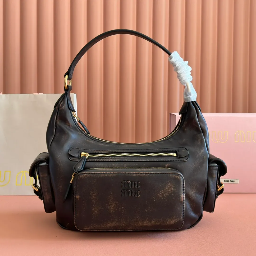 💋💋💋【Complete package with counter】𝗠𝗶𝘂 𝗠𝗶𝘂 𝗣𝗼𝗰𝗸𝗲𝘁Motorcycle bag 5bc189