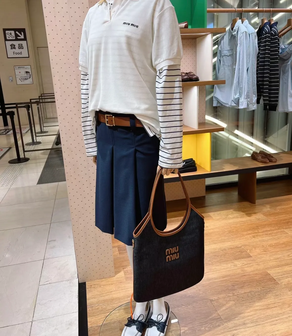 Actual pictures taken at the counter, matched by fashionistas