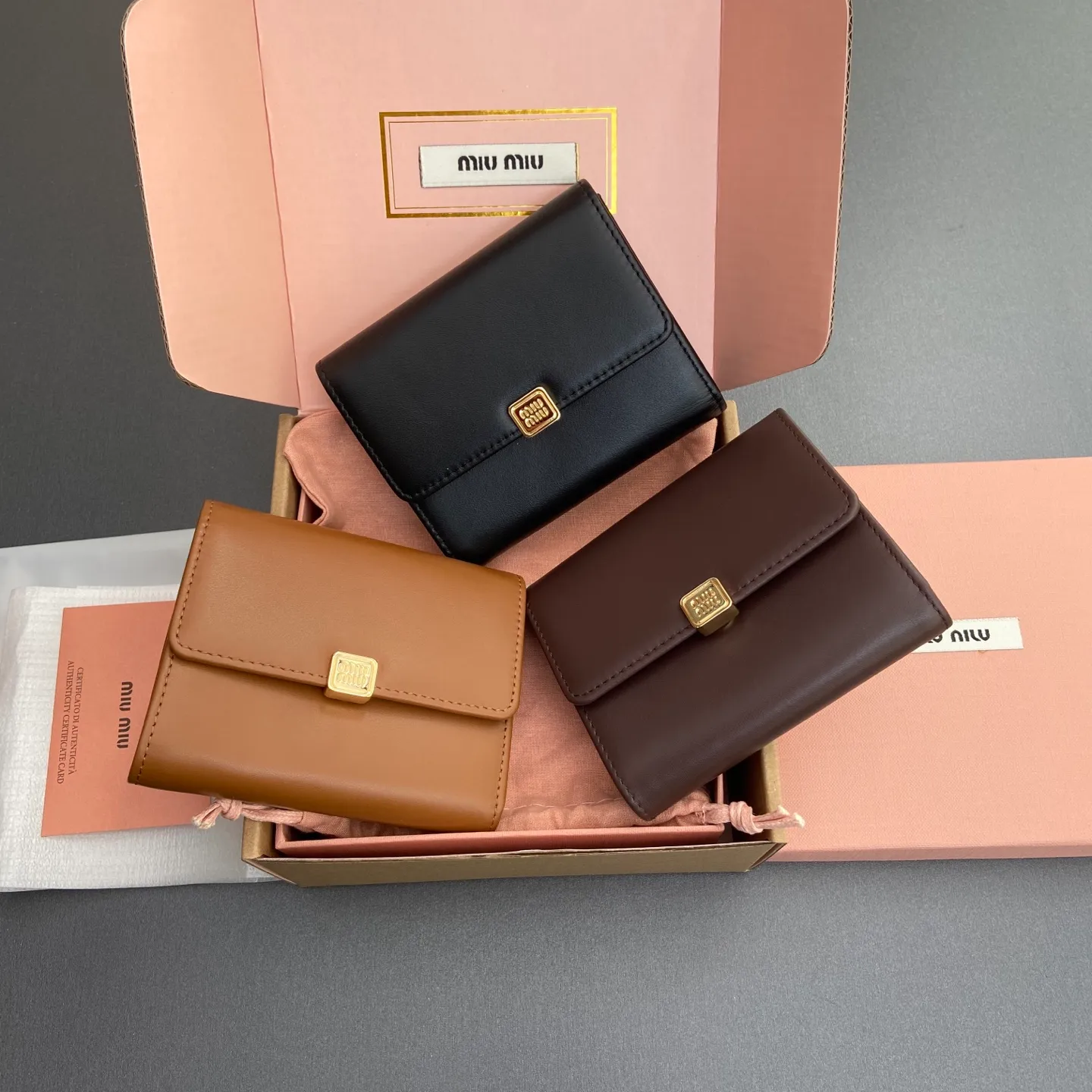 [Special grade hardware original leather] ¥600~Imported cowhide wallet~ Size: w11.5×h10.2×2cm No.: 5MH033_ MM0240 MM combination diagram