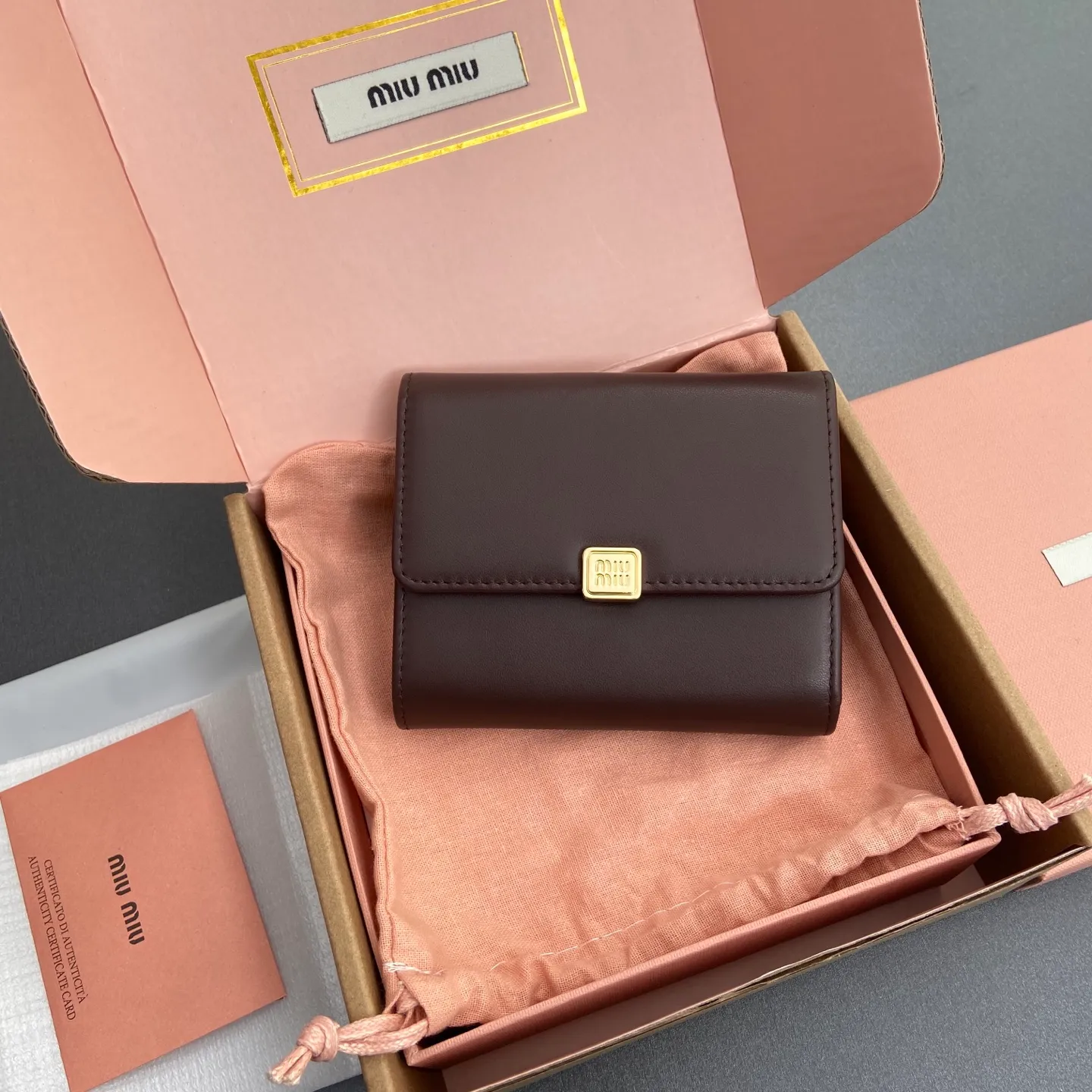 [Special grade hardware original leather] ¥600~Imported cowhide wallet~ Size: w11.5×h10.2×2cm No.: 5MH033_ MM0240 MM combination diagram