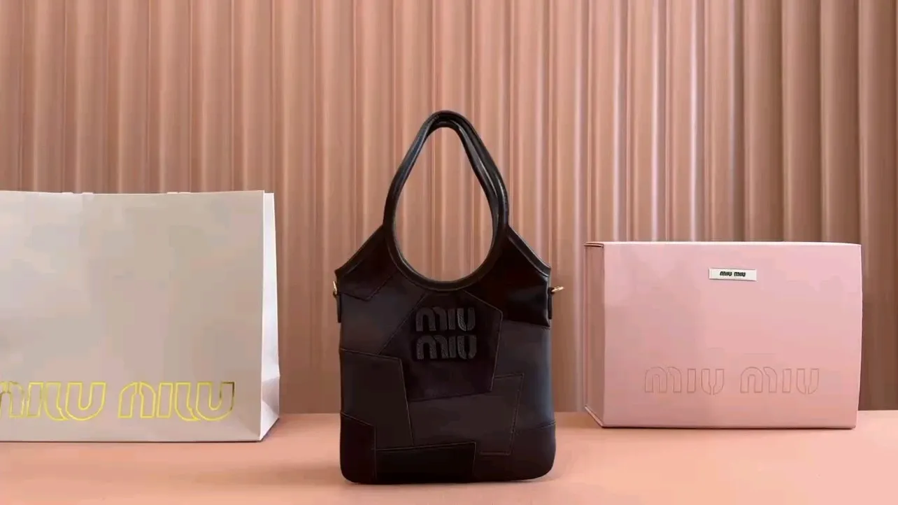 💋💋💋【Equipped with counter full set of packaging, premium hardware and original leather】IVY cow leather tote bag small handbag/crossbody bag～5ba281