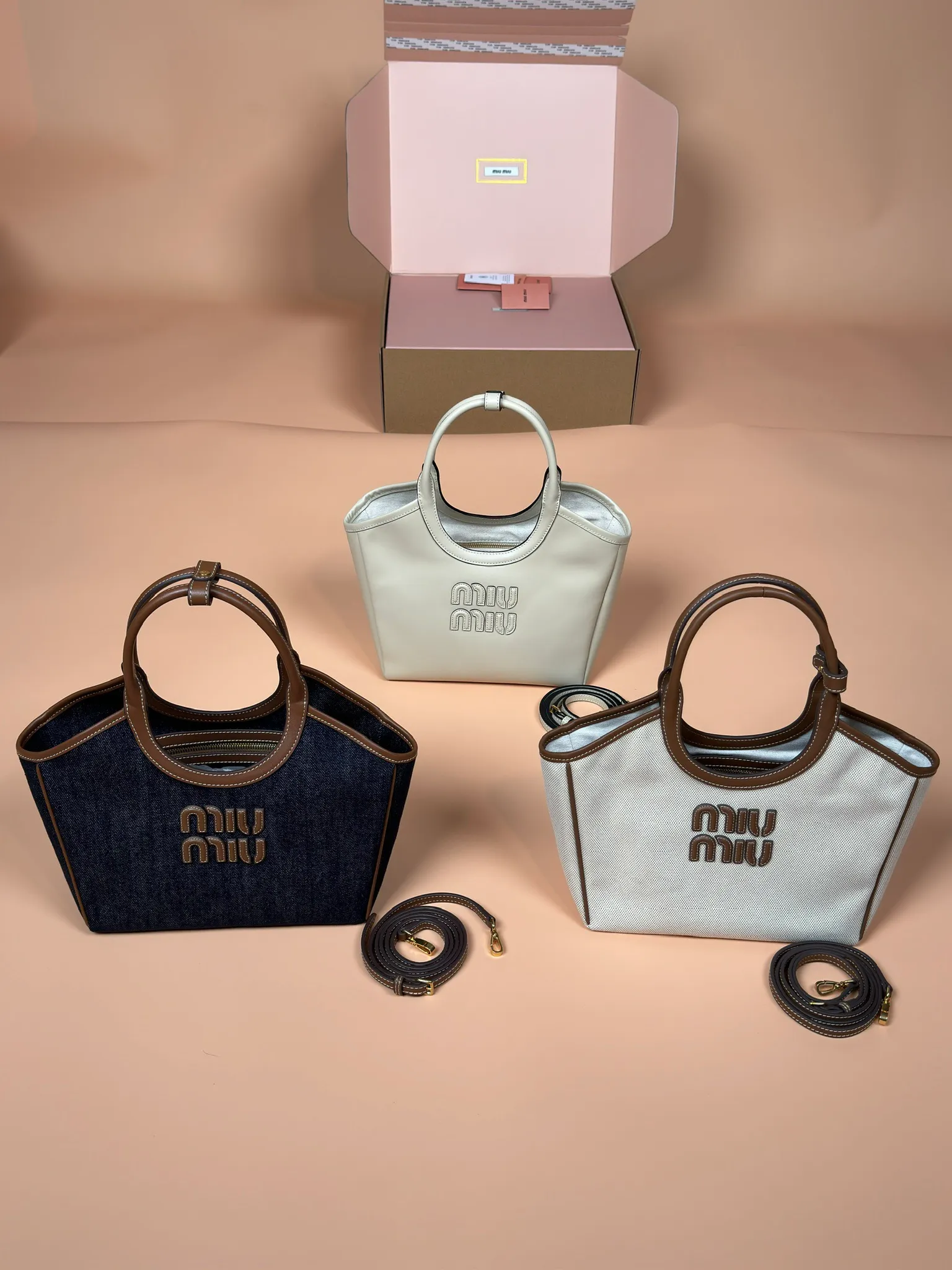 [Special grade hardware original leather] MiuMi high-end quality series MM combination picture MM large combination picture