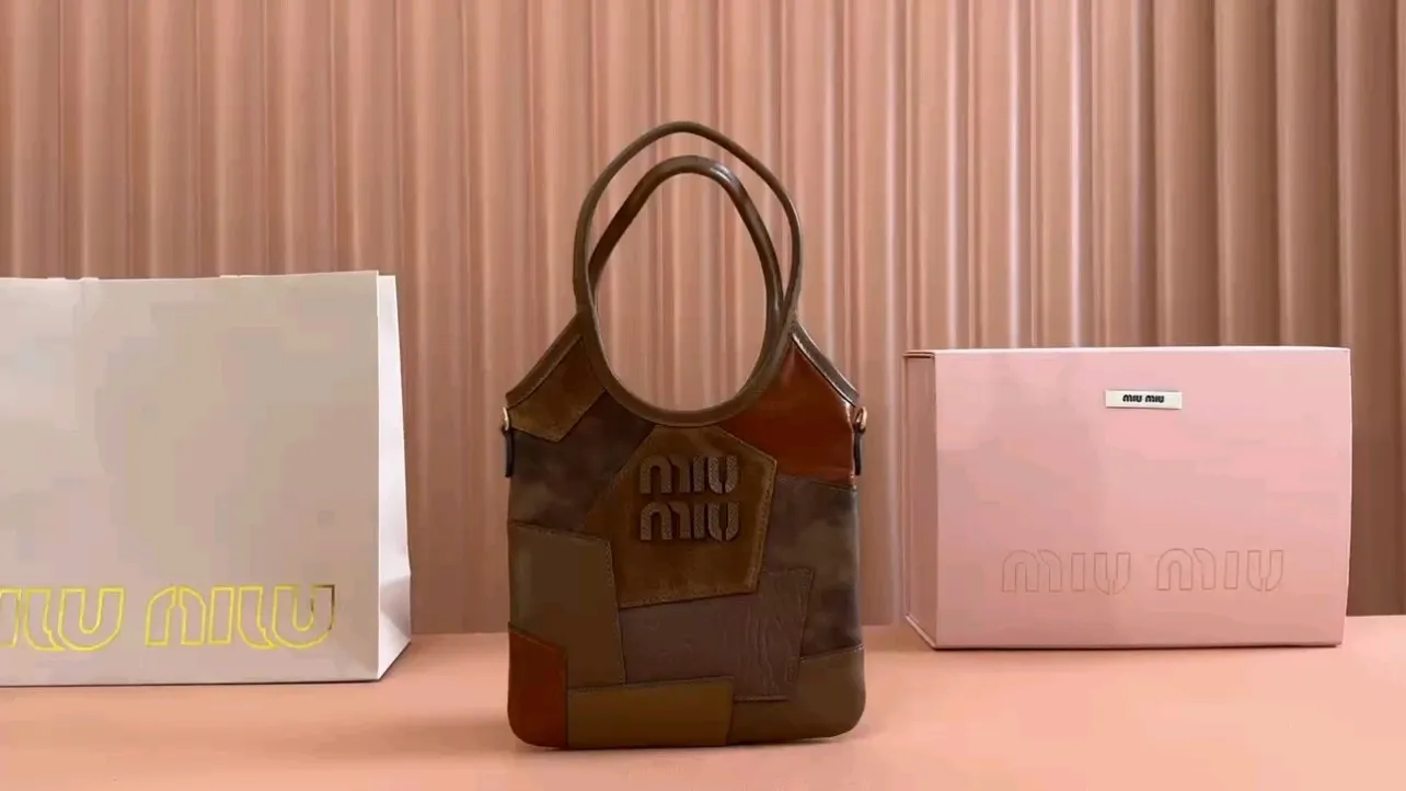 💋💋💋【Equipped with counter full set of packaging, premium hardware and original leather】IVY cow leather tote bag small handbag/crossbody bag～5ba281