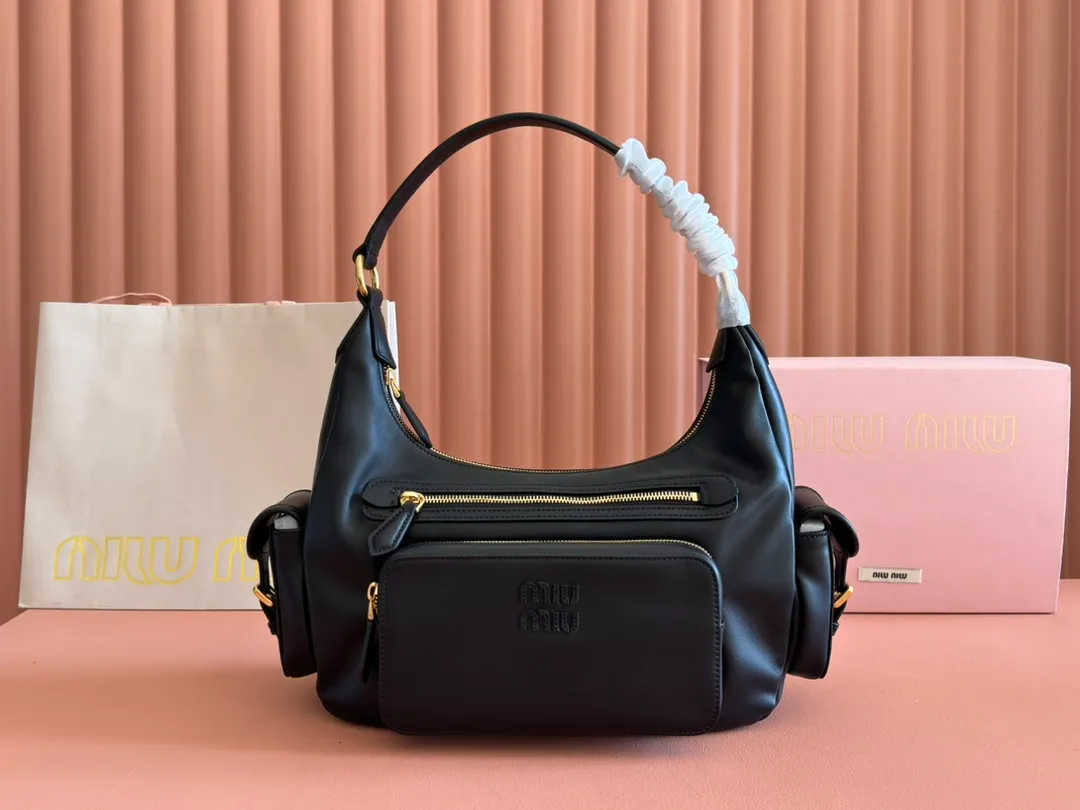 💋💋💋【Complete package with counter】𝗠𝗶𝘂 𝗠𝗶𝘂 𝗣𝗼𝗰𝗸𝗲𝘁Motorcycle bag 5bc189
