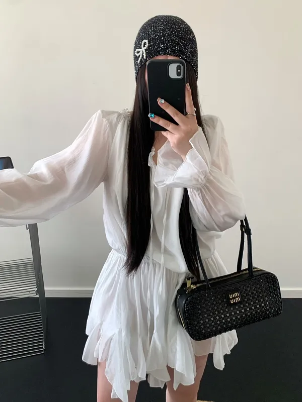 All Categories Official Website "Brand Women's Bags" Women's Bags 💙 miumiu 2026 official website miumiu hollow bowling armpit bag