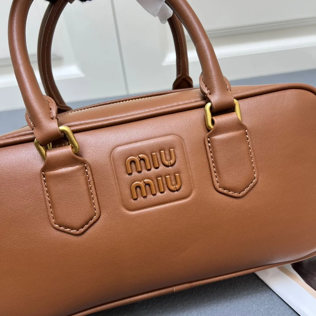 All Categories Official Website "Brand Women's Bags" Women's Bags 💙 miumiu 2025 new MIUMIU bowling bag