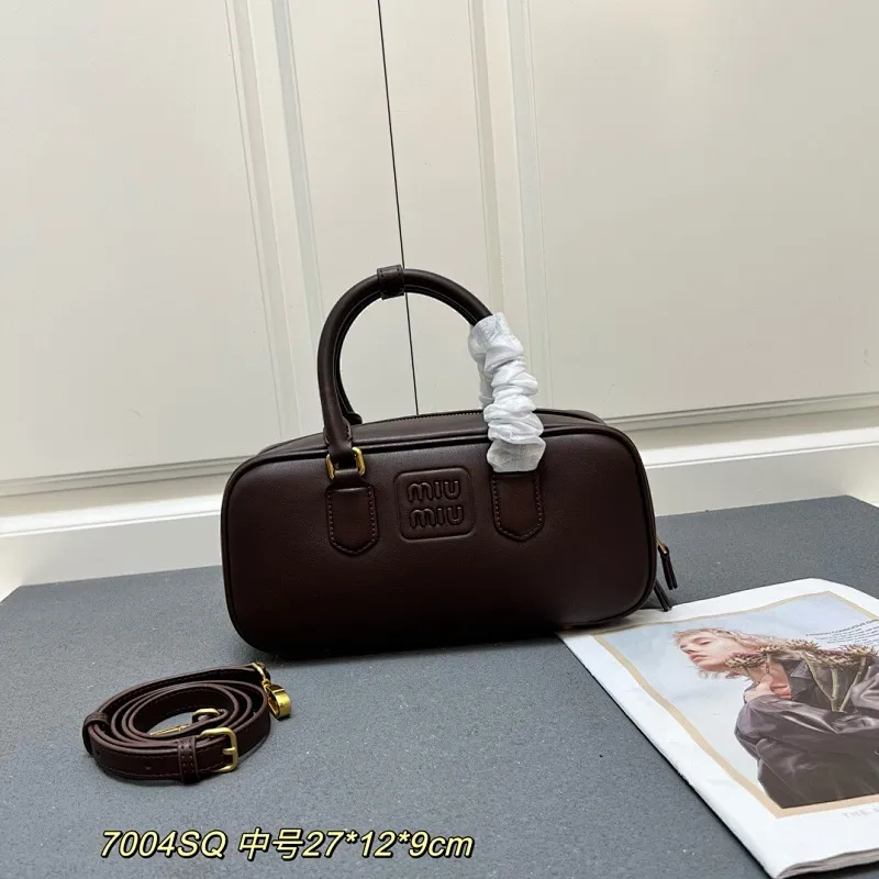 All Categories Official Website "Brand Women's Bags" Women's Bags 💙 miumiu 2025 new MIUMIU bowling bag