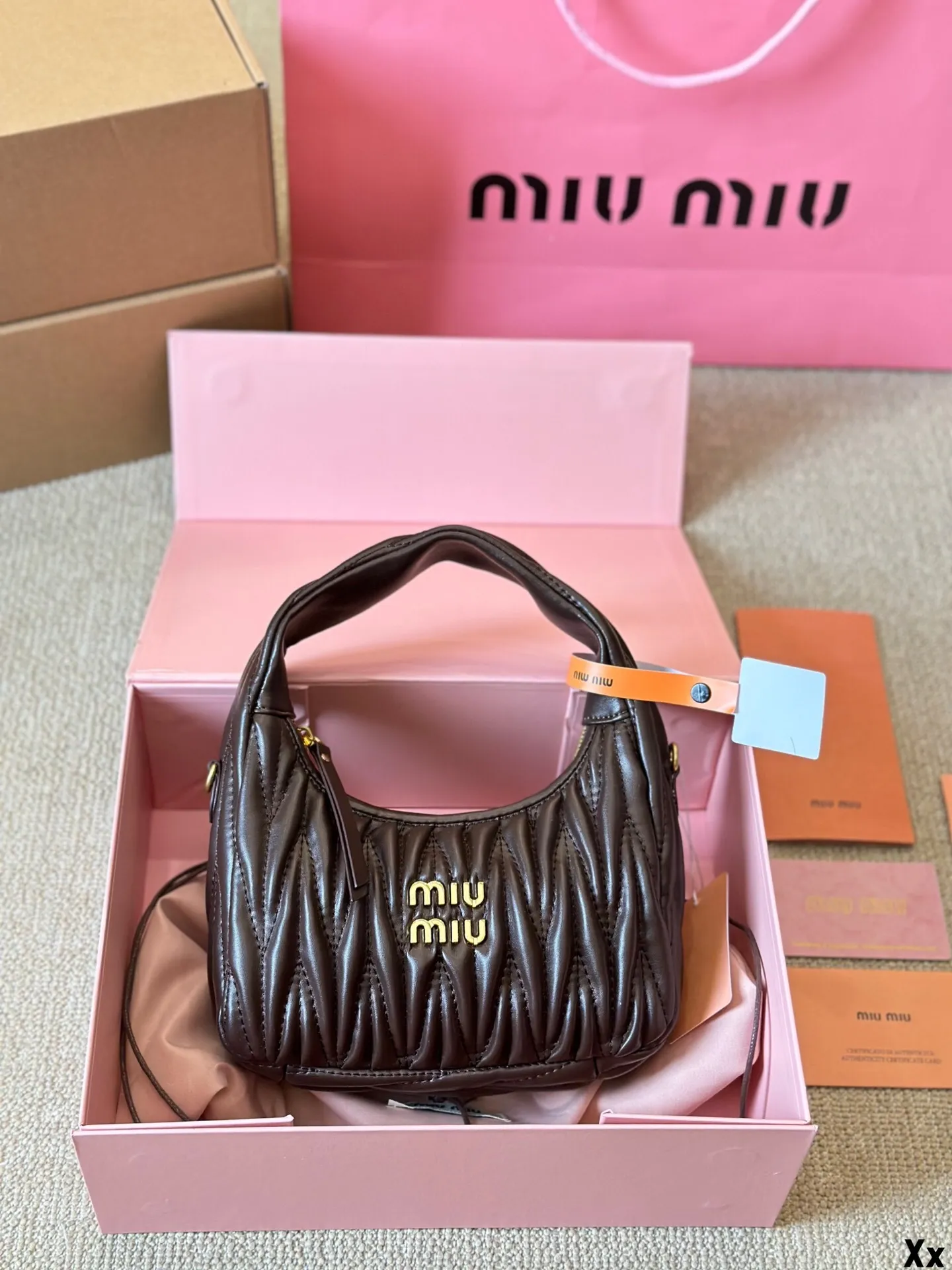 All Categories Official Website "Brand Women's Bags" Women's Bags 💙 miumiu 2024 official website new MIUMIU crossbody bag