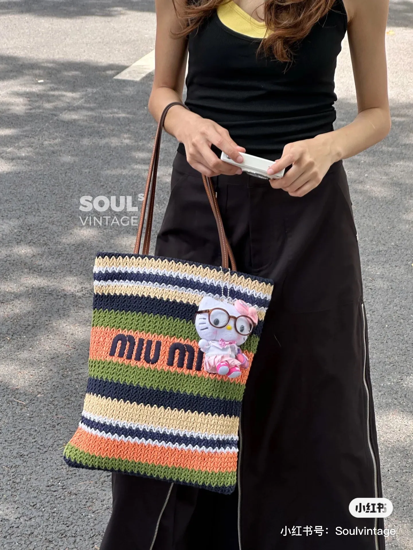 All Categories Official Website "Brand Women's Bags" Women's Bags 💙 miumiu 2026 official website miumiu straw woven tote bag
