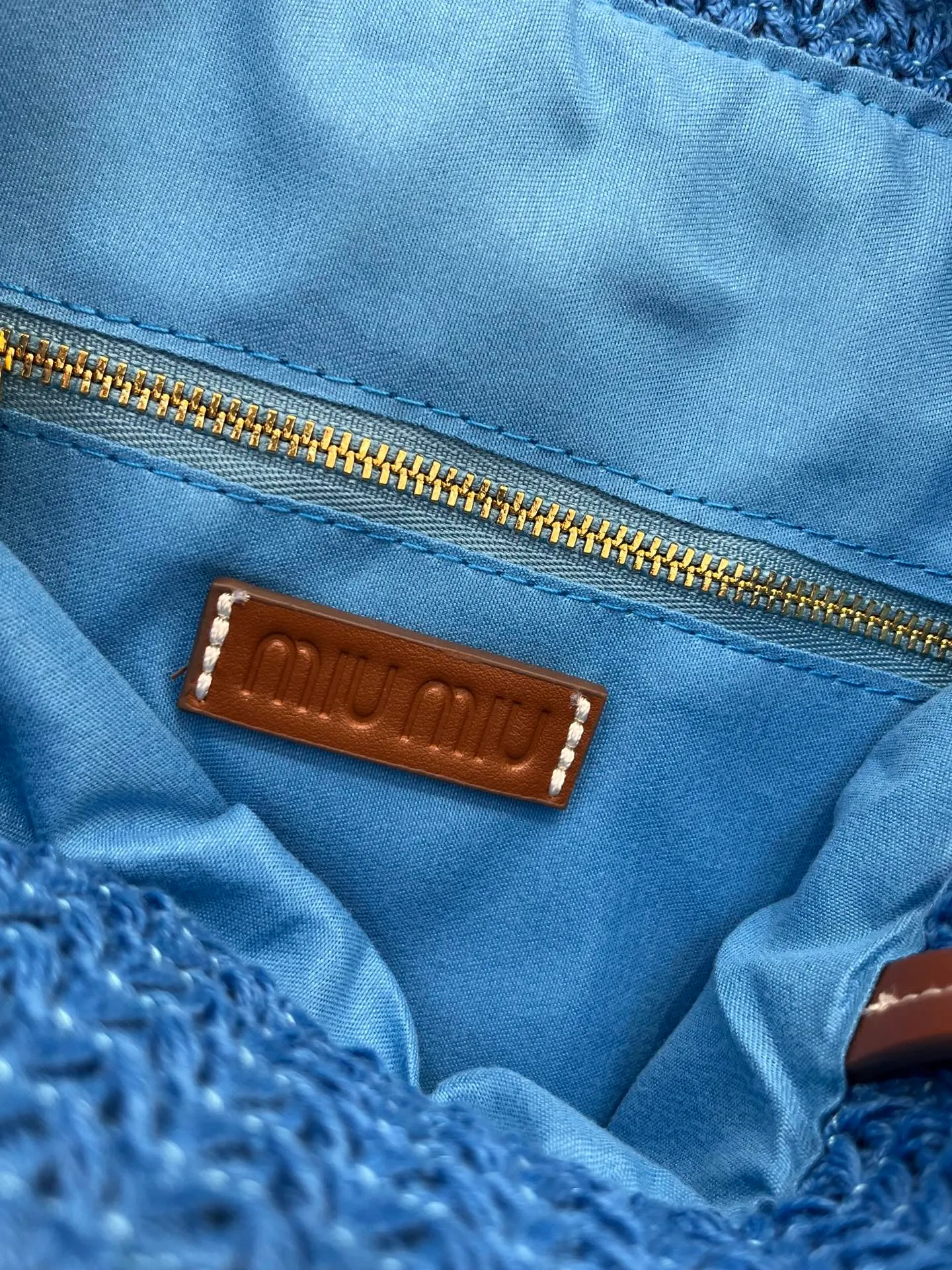 All Categories Official Website "Brand Women's Bags" Women's Bags 💙 miumiu 2026 official website miumiu straw woven tote bag