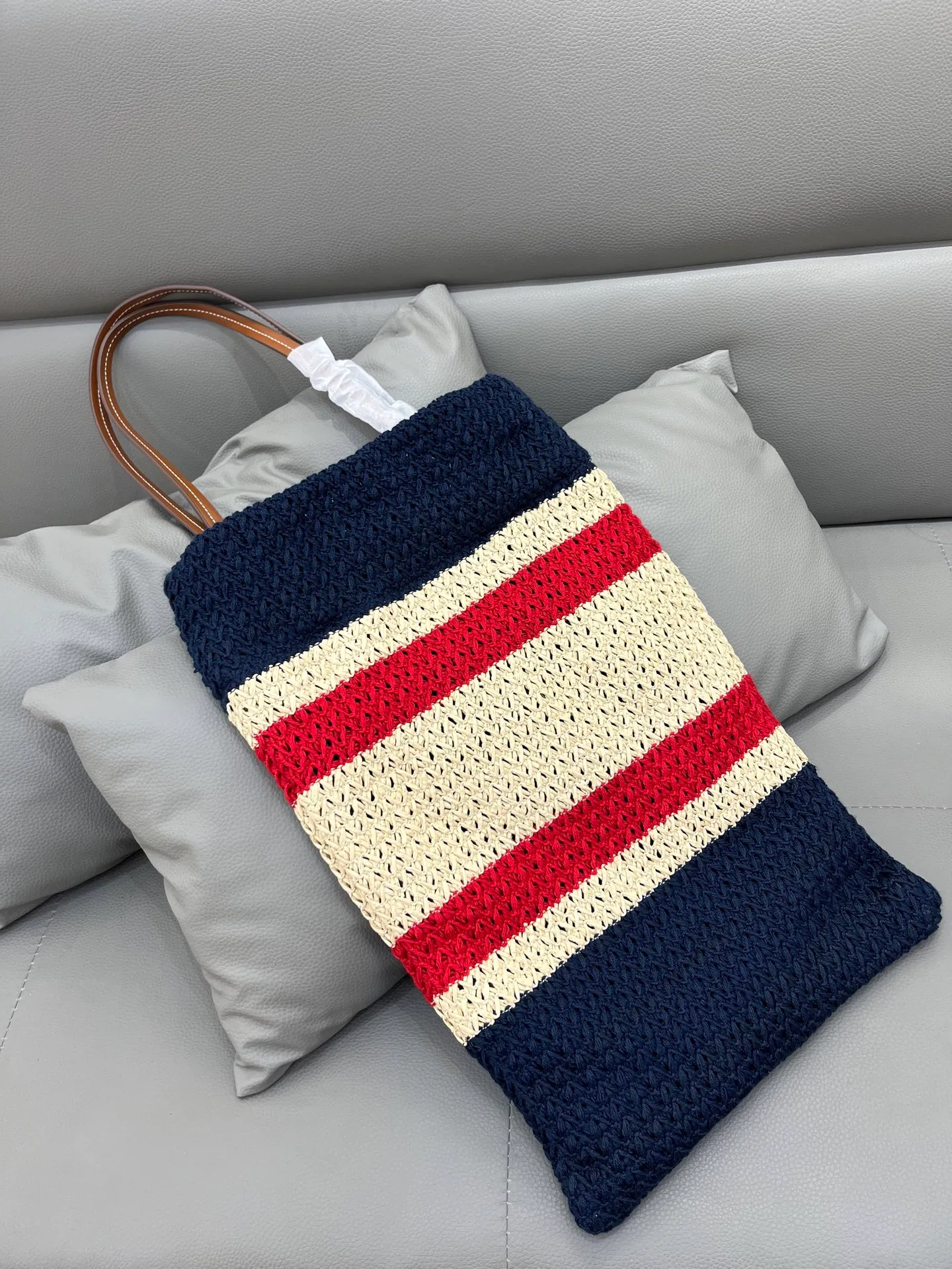 All Categories Official Website "Brand Women's Bags" Women's Bags 💙 miumiu 2026 official website miumiu straw woven tote bag
