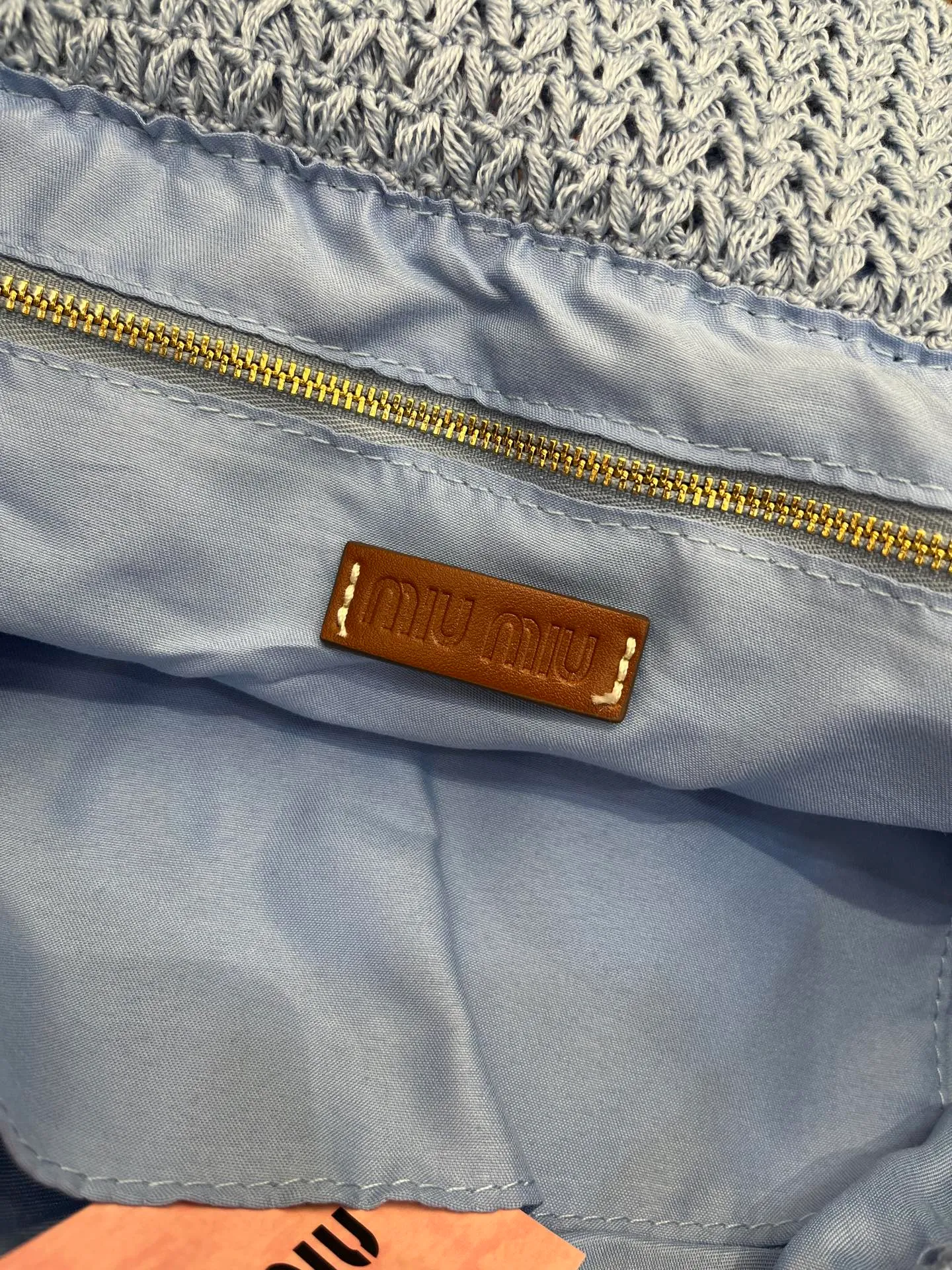 All Categories Official Website "Brand Women's Bags" Women's Bags 💙 miumiu 2026 official website miumiu straw woven tote bag