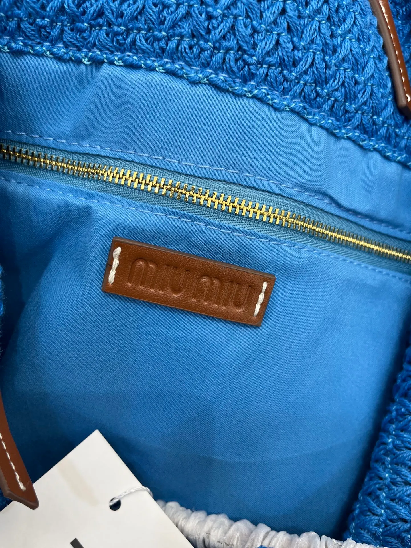 All Categories Official Website "Brand Women's Bags" Women's Bags 💙 miumiu 2026 official website miumiu straw woven tote bag