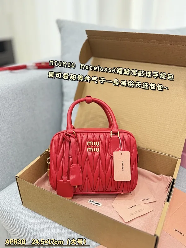 All categories Official website "Brand Women's Bags" Women's Bags 💙 miumiu 2024 new MIUMIU handbags