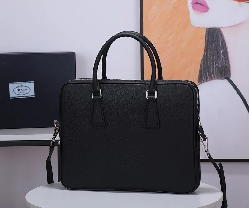 All categories 💚 Top version men’s bag 💚 PRADA 2023 official latest version PRADA briefcase