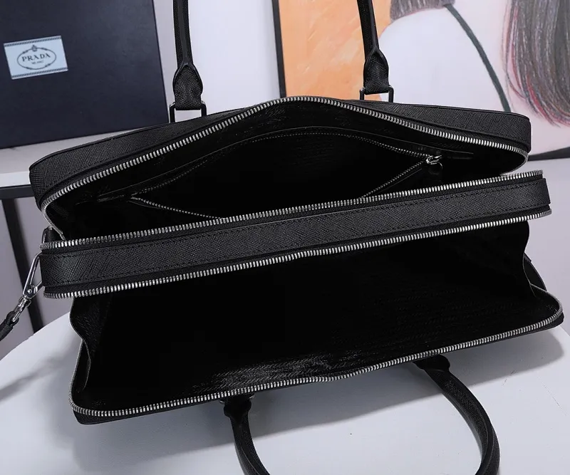 All categories 💚 Top version men’s bag 💚 PRADA 2023 official latest version PRADA briefcase