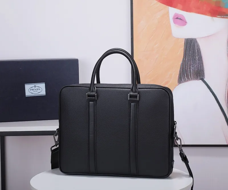 All categories 💚 Top version men’s bag 💚 PRADA 2023 official latest version PRADA briefcase