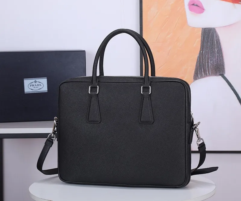 All categories 💚 Top version men’s bag 💚 PRADA 2023 official latest version PRADA briefcase
