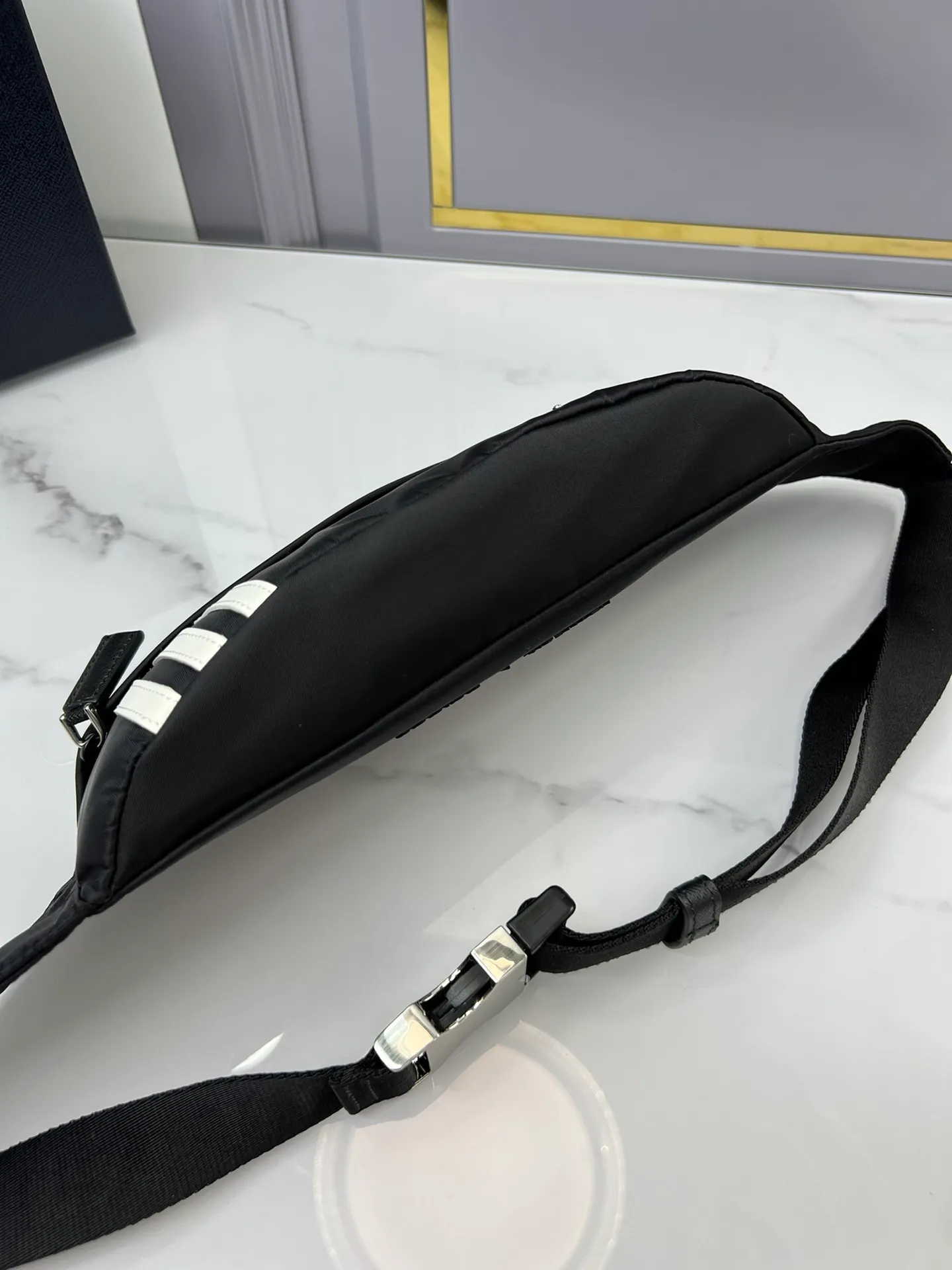 All Categories 💚 Top Version Men’s Bags 💚 PRADA 2023 Official Latest Version PRADA Belt Bag
