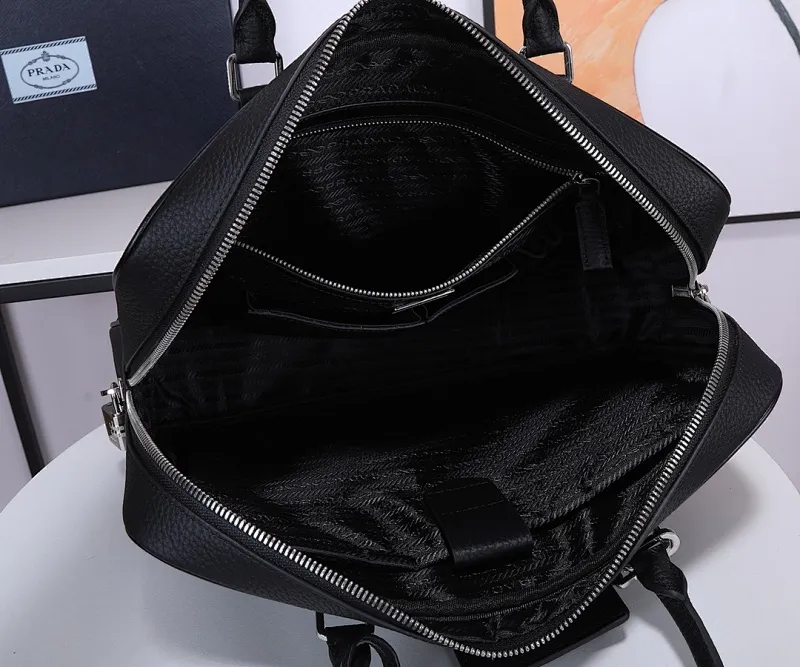 All categories 💚 Top version men’s bag 💚 PRADA 2023 official latest version PRADA briefcase