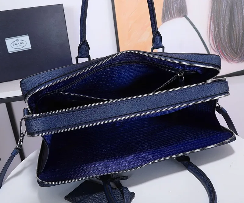 All categories 💚 Top version men’s bag 💚 PRADA 2023 official latest version PRADA briefcase