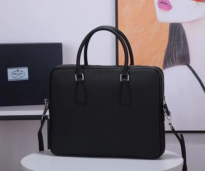 All categories 💚 Top version men’s bag 💚 PRADA 2023 official latest version PRADA briefcase