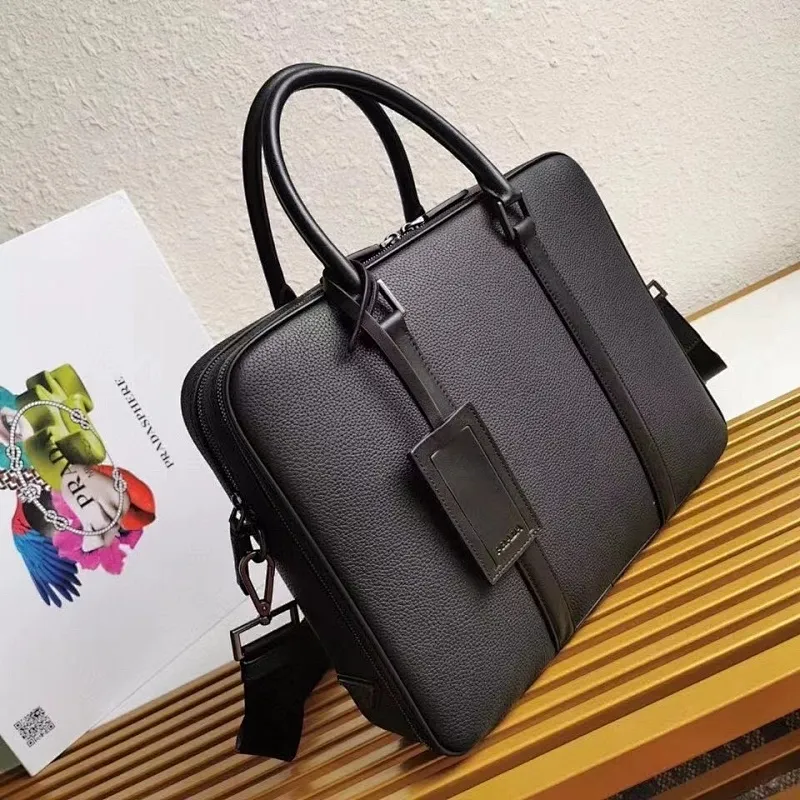 All categories 💚 Top version men’s bag 💚 PRADA 2023 official latest version PRADA briefcase