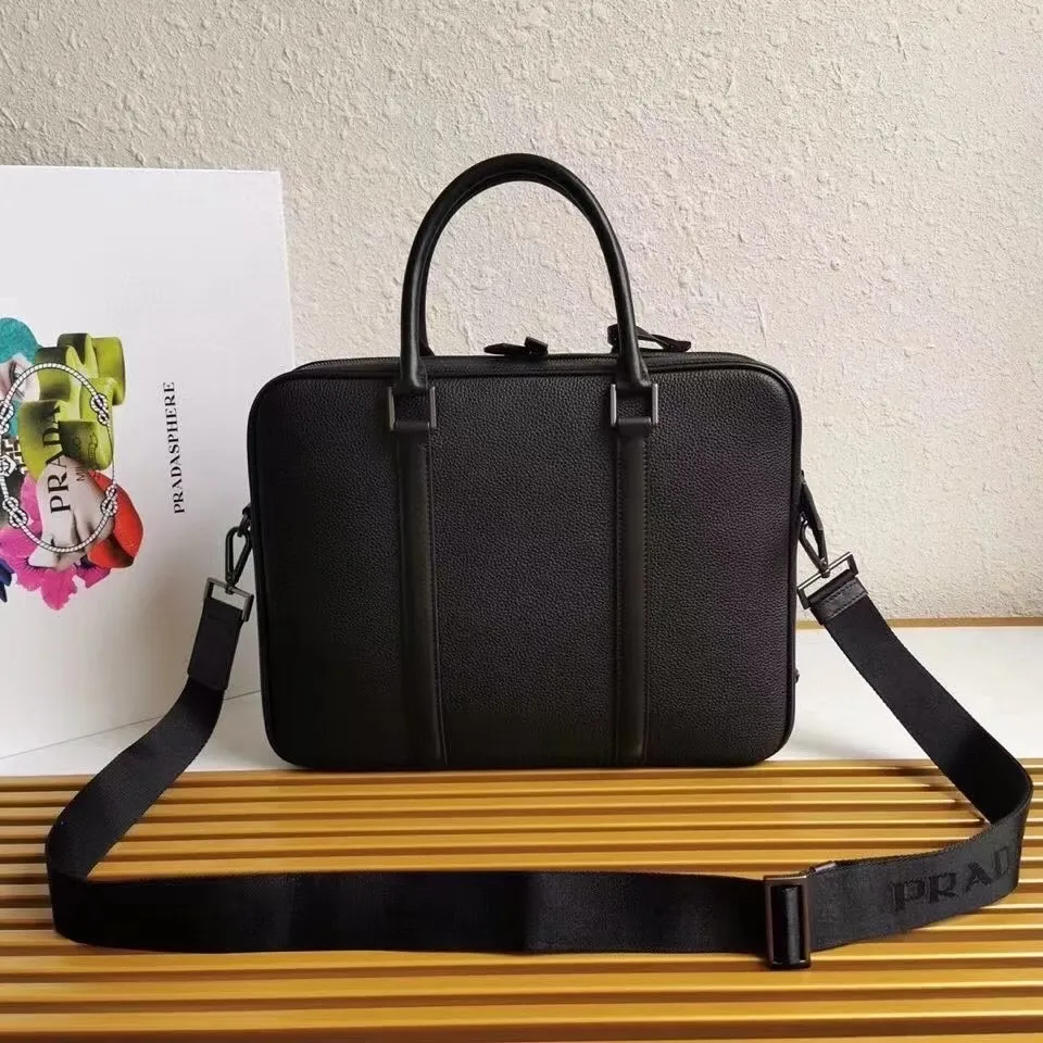 All categories 💚 Top version men’s bag 💚 PRADA 2023 official latest version PRADA briefcase