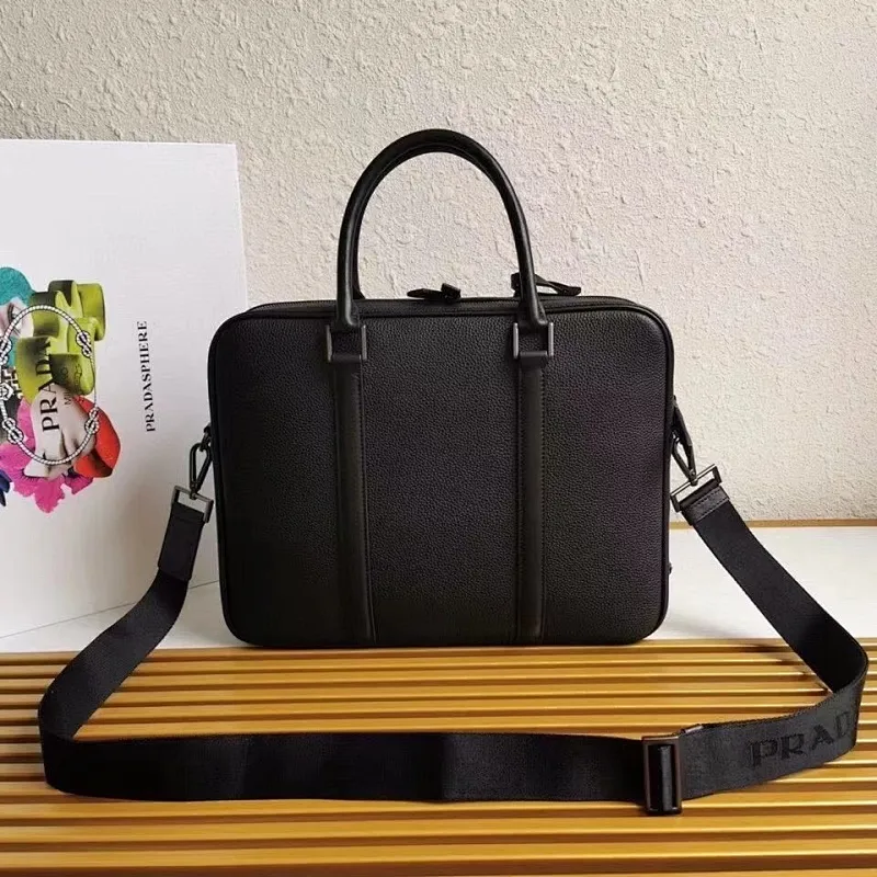 All categories 💚 Top version men’s bag 💚 PRADA 2023 official latest version PRADA briefcase