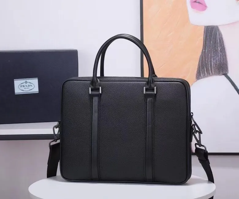 All categories 💚 Top version men’s bag 💚 PRADA 2023 official latest version PRADA briefcase