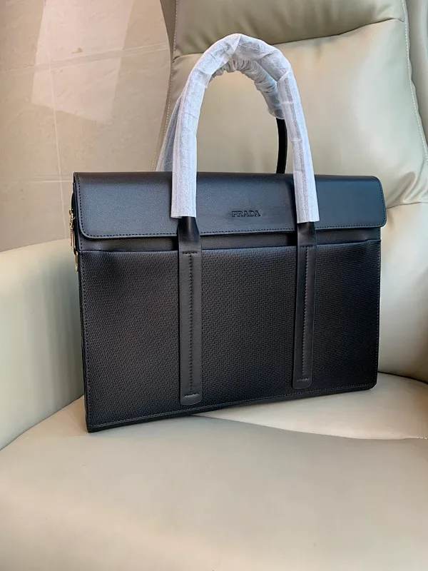 All Categories 💚 Top Version Men’s Bags 💚 PRADA 2024 New Prada Briefcase