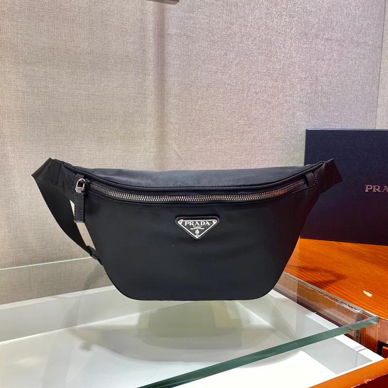 All Categories 💚 Top Version Men’s Bags 💚 PRADA 2023 New Prada Belt Bag