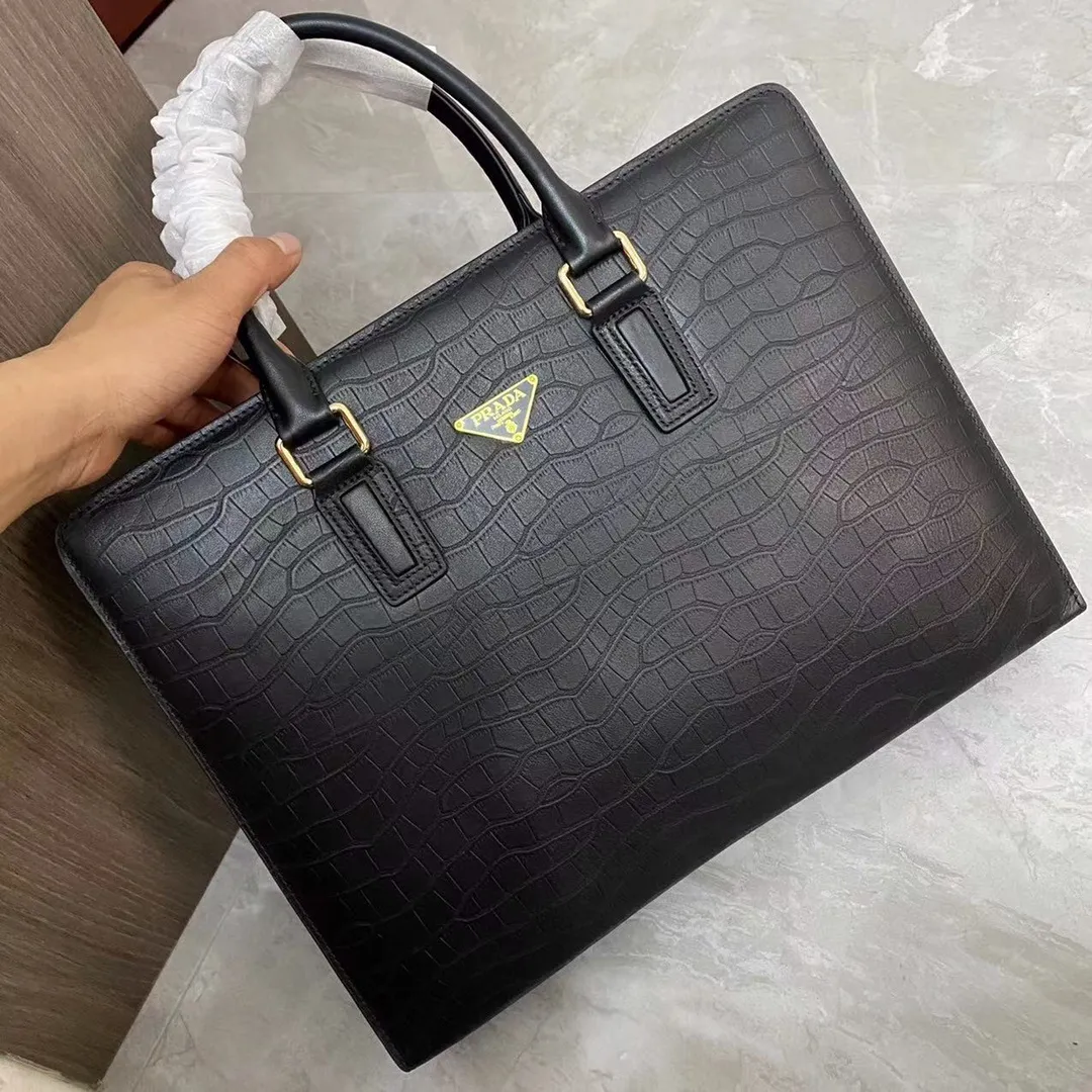 All Categories 💚 Top Version Men’s Bags 💚 PRADA 2023 New Prada Briefcase