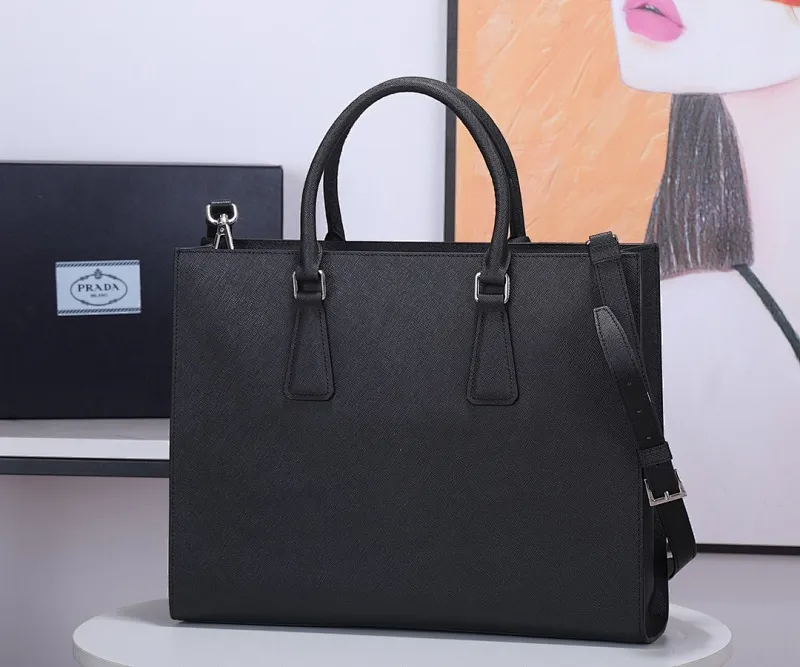 All categories 💚 Top version men’s bag 💚 PRADA 2023 official latest version PRADA briefcase