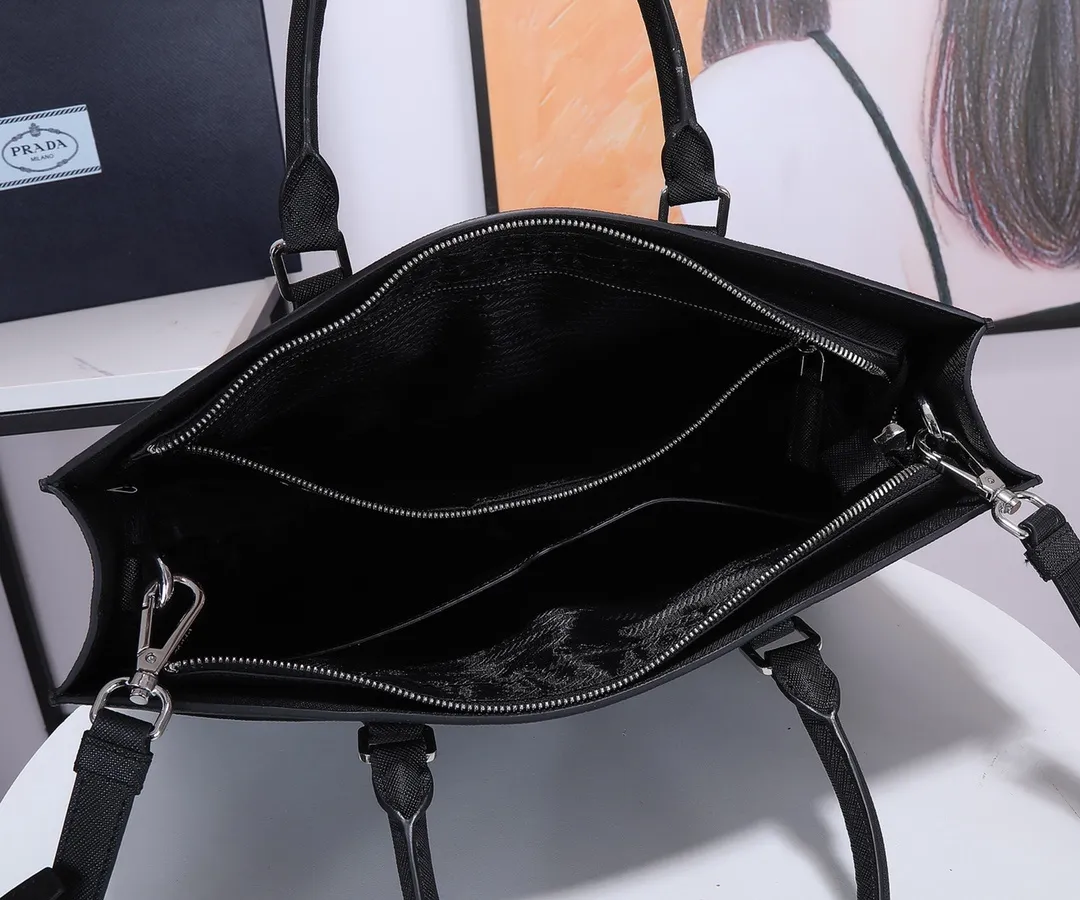 All categories 💚 Top version men’s bag 💚 PRADA 2023 official latest version PRADA briefcase