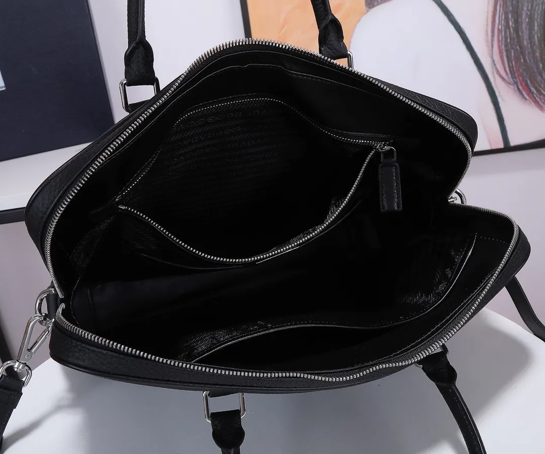 All categories 💚 Top version men’s bag 💚 PRADA 2023 official latest version PRADA briefcase